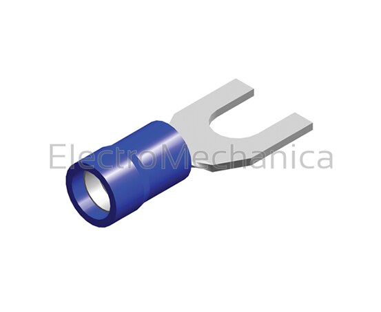 S2-3.5SV | 2.5mm2 x3.5mm FORK LUG BLU (100) | L - Termination and